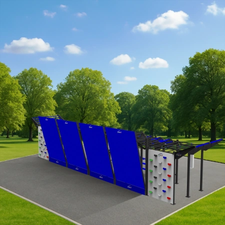 Struttura Calisthenics da Parkour - CH19 | Street Workout - Utilizzo