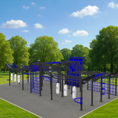 Struttura Calisthenics da Arrampicata - CH22 | Parco Outdoor - Utilizzo