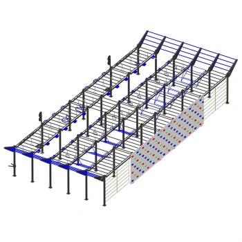 Calisthenics Frame with Parallel Lanes - CH23 | Outdoor - Full View