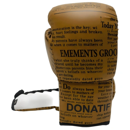 Vintage Style Boxing Gloves - GB20 | Professional - Full Real View