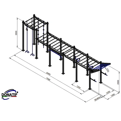 Struttura Calisthenics - CH4 | Professionale