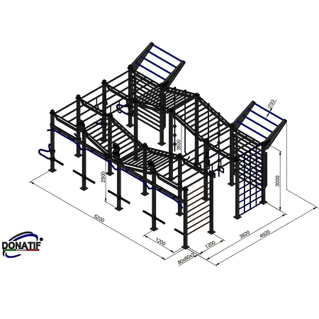 Estructura de calistenia multinivel - CH15 | Profesional - Mediciones