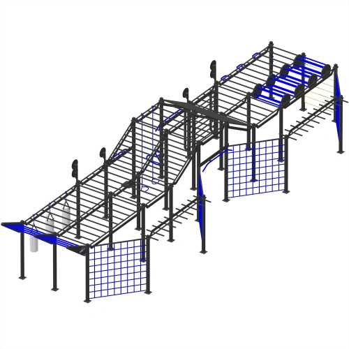 Marco de entrenamiento militar - CH24 | Entrenamiento callejero - Vista total