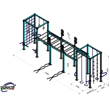 Struttura Calisthenics con - CH28 | Outdoor