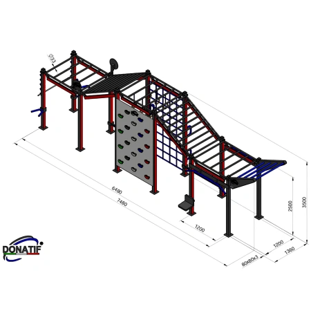 Struttura Calisthenics - CH30 | Parco Outdoor
