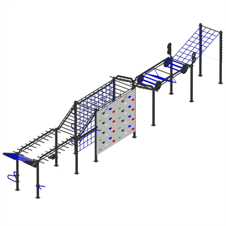 Estructura de calistenia Ninja OCR Path - CH31 | Exterior - Vista total
