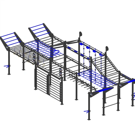 Anpassungsfähige Calisthenics-Struktur - CH32 | Street Workout - Vollansicht