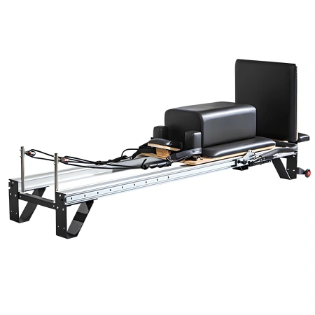 Reformer Pilates in Lega di Alluminio PM23 | Professionale - Visuale Laterale