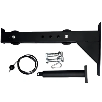 Pulley System with Pulley Cable | Rack Accessory - Full View