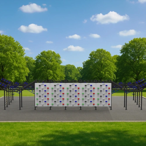 Aire de jeux de gymnastique suédoise - CH34 | Professionnel - Utilisation