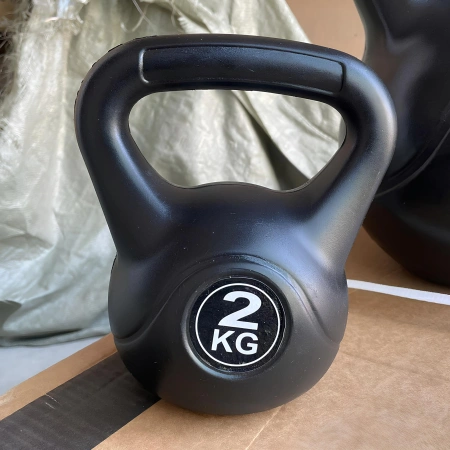 Kettlebells aus PVC aus zweiter Hand | Verschiedene Gewichte