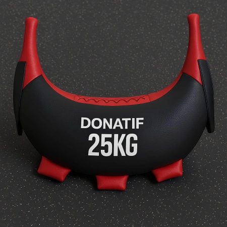 25 kg Bulgarischer Sack - SAB7 | Professionell - Taschenansicht auf dem Bodenbelag