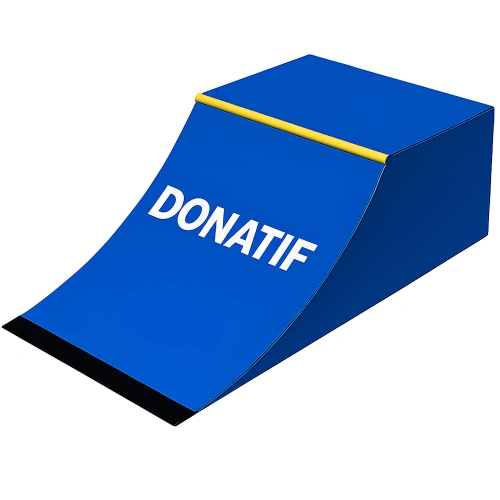 Rampa de skate Diseño italiano - RMP3 | Skate Park - Vista lateral