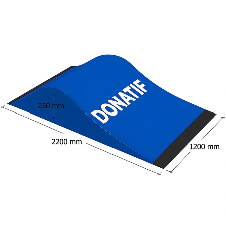 Professionelle Skateboard Rampe - RMP4 | Skate Arena - Maße