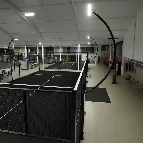 Kunstrasen für Padelplatz - CP65 | Professionell - Vollfeldansicht