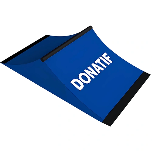 Rampa de Skate Curvada - RMP10 | Profesional - Vista completa