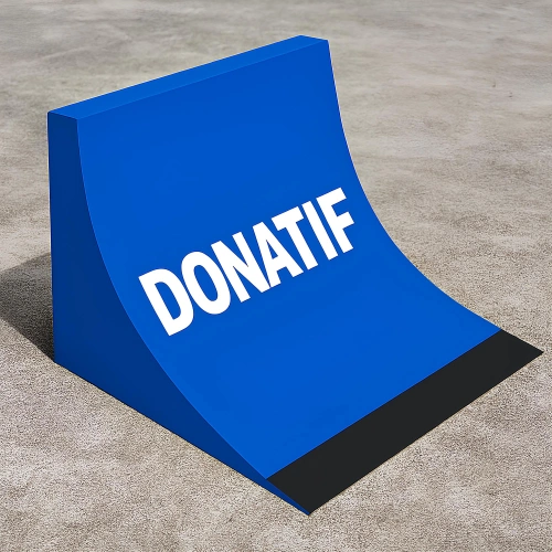 Skateboard Rampe mit flacher Kante - RMP11 | Professional - Verwendung