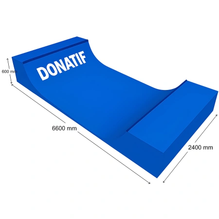 Rampa da Skateboard per Spazi Urbani - RMP13 | Skate Arena - Misure