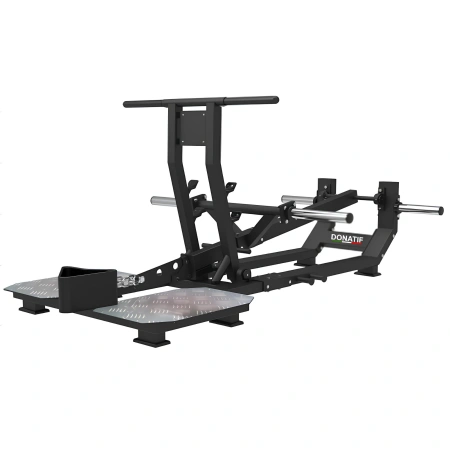 Máquina de sentadillas con cinturón - FMT | Personalizable - Vista completa