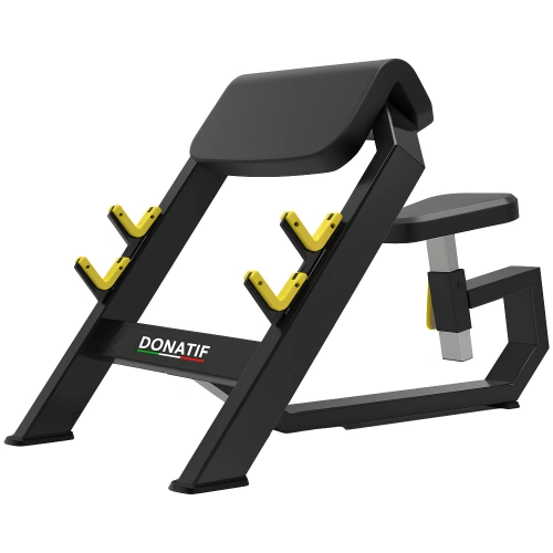 Curl de prédicateur assis - FMT | Personnalisable - Vue latérale