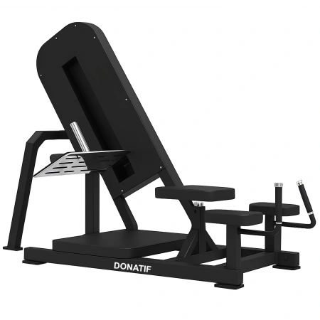 Máquina de entrenamiento de glúteos - RFA | Personalizable - Vista lateral