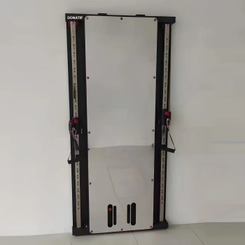 Double Polyerculine Wall Mounted with Crossed Cables - FMT - Full View 2