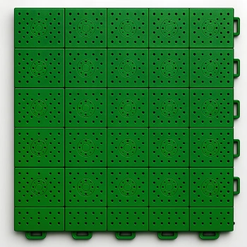 Plaque d’emboîtement pour basket-ball - Épaisseur 1,3 cm | Extérieur - Vue sur le terrain 2