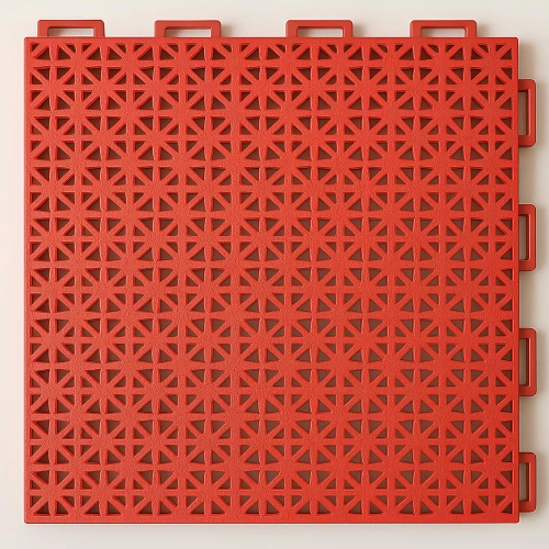 Interlocking Plate for Outdoor Volleyball | Thickness 1.5 cm - Front View