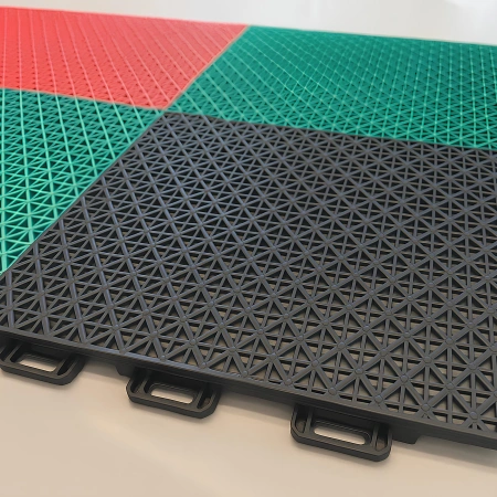 Interlocking Plate for Outdoor Volleyball | Thickness 1.5 cm - Close-up view