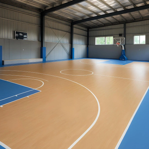 PVC Flooring for Basketball - 6 mm Thickness | Indoor - Indoor Court View