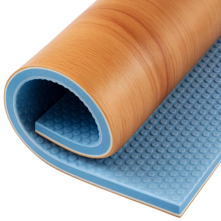 Suelo de PVC para baloncesto - Espesor 4,5 mm | Interior - Blue Roll