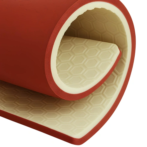 Suelo de tenis de PVC - 6 mm de espesor | Exterior - Vista de cerca