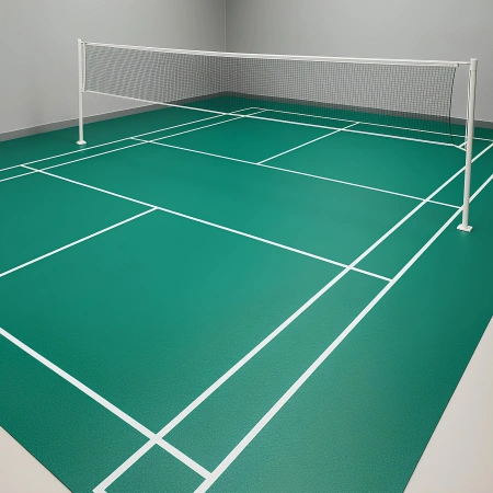 PVC-Badmintonboden - 8 mm dick | Indoor - Vollansicht