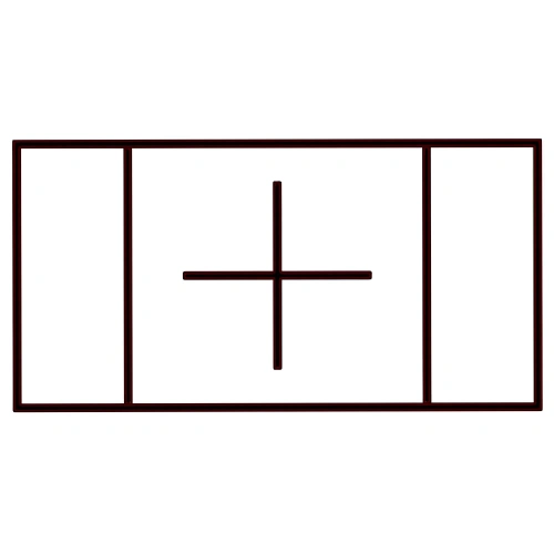 Folding Competition Trampoline - GA40 | FIG Approved - Top View