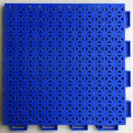 Ineinandergreifende Hockeyplatte - Dicke 1,25 cm | Außenbereich - Blau