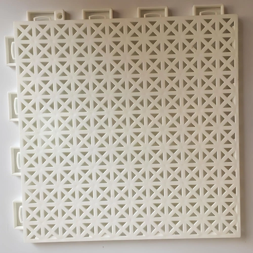 Interlocking Hockey Plate - Thickness 1.25 cm | Outdoor - White