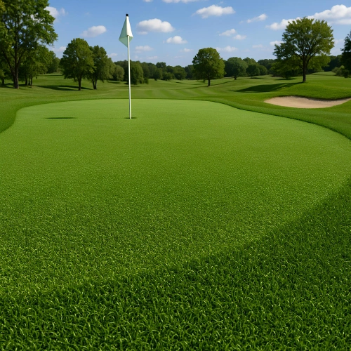 Gazon synthétique pour le golf - Hauteur du filament 10 mm | Extérieur - Camp