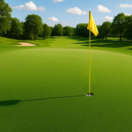 Césped de golf sintético - Altura del filamento 12 mm | Exterior - Campamento