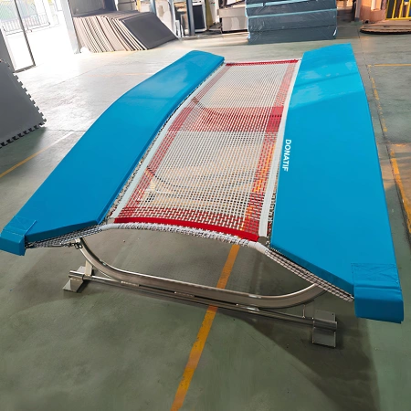 Mini Doppeltes elastisches Trampolin - GA47 | Professionell - Operativ visuell