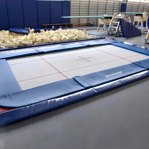 Trampoline at Ground Level - GA48 | Professional - Gym View