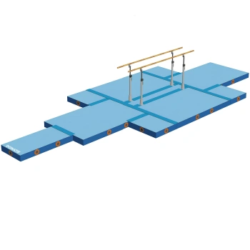 Parallel Bar Landing Mattress System - GA54 - Full View