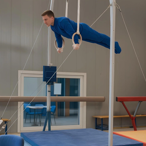 Landing Mattress System with Rings - GA55 - Exercise View