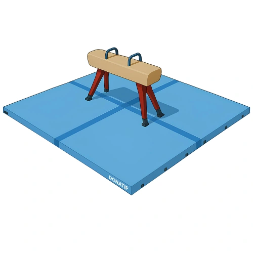 Matelas pour chevaux avec poignées - GA58 | Professionnel - Plein écran