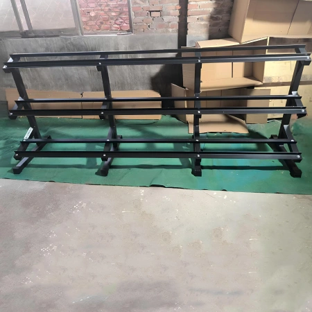 Rastrelliera Porta Manubri 20 Coppie | Kit da 2,5 a 50 Kg - Visuale Reale Prodotto