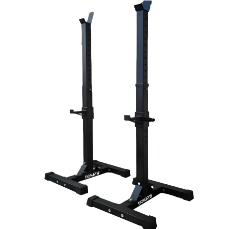 Coppia di Cavalletti Regolabili Porta Bilanciere | Home Gym