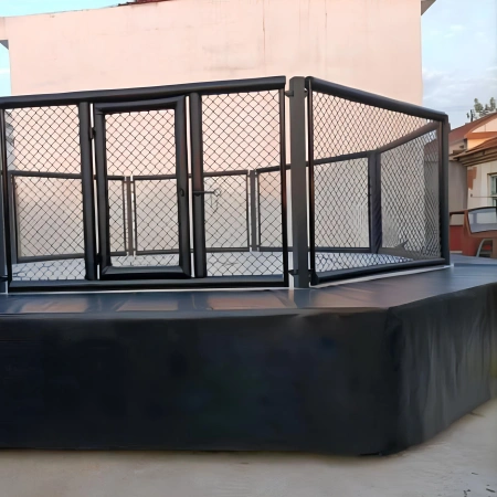 Gabbia MMA Ottagonale - 1 mt e Catwalk 60 cm | Professionale