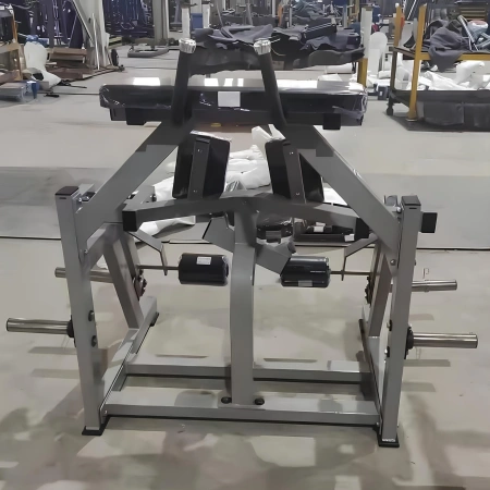 Máquina de flexión de piernas de rodillas cargada con placa - RFA | Gimnasio - Vista trasera