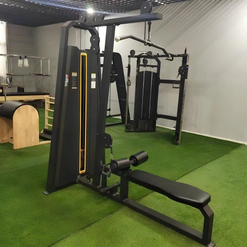 Machine à lattes et à reculer - FMT | Pile de poids empilable - vue latérale complète