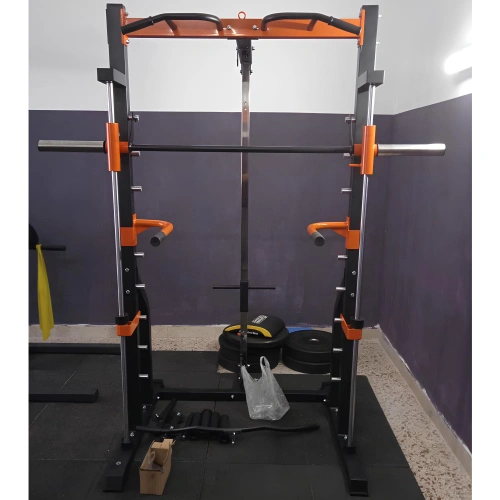 Smith Machine con Lat Machine e Pulley Basso -...