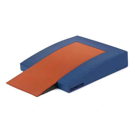 U-Shaped Platform Protective Mat - GA92 - Full View with Trampoline